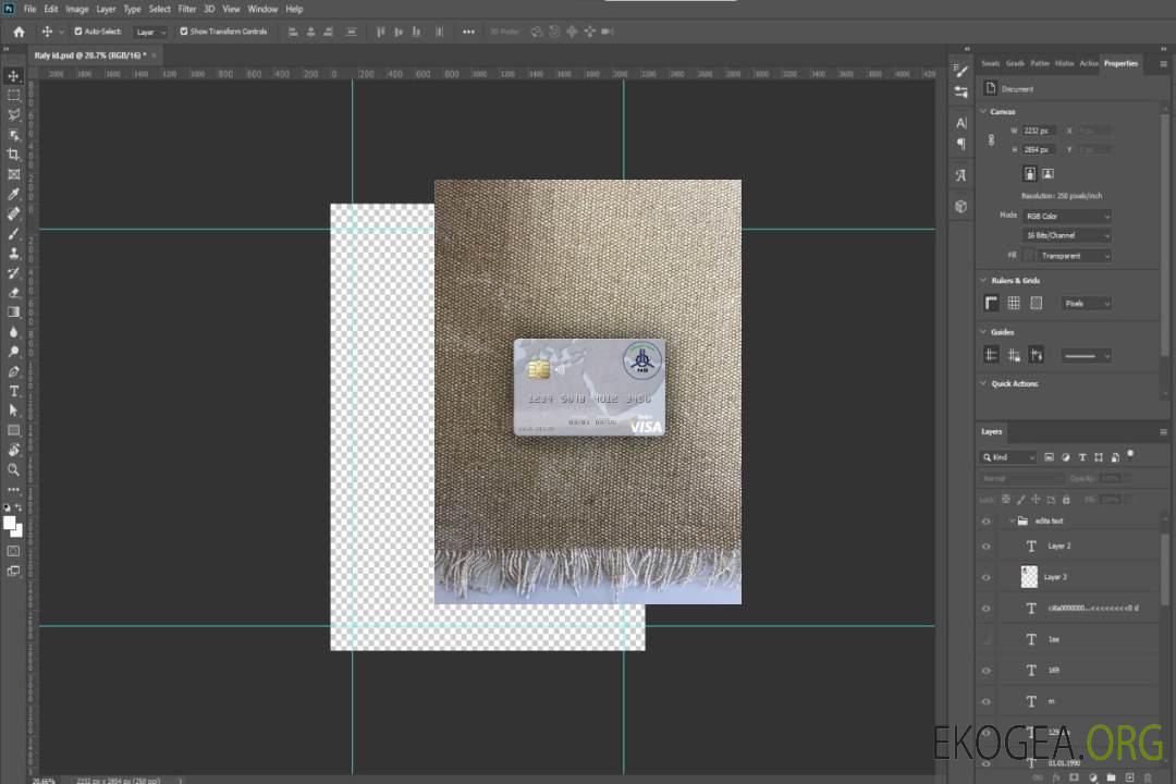 Soudan El Nilein Bank carte de débit visa photolook , template